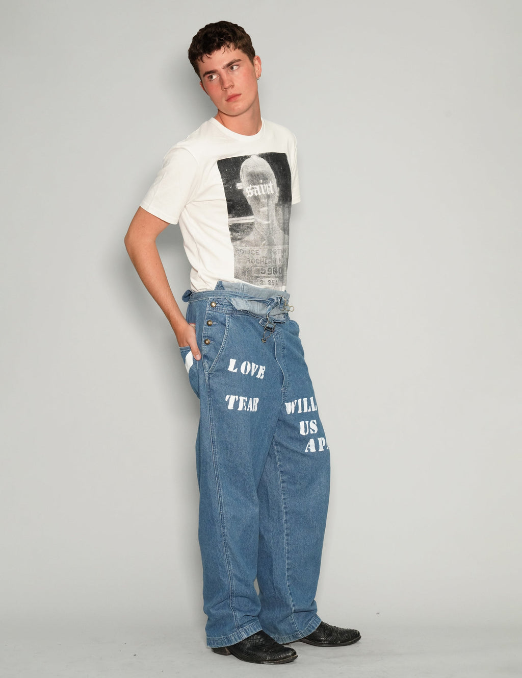 Love Will Tear Us Apart Vintage Dungarees
