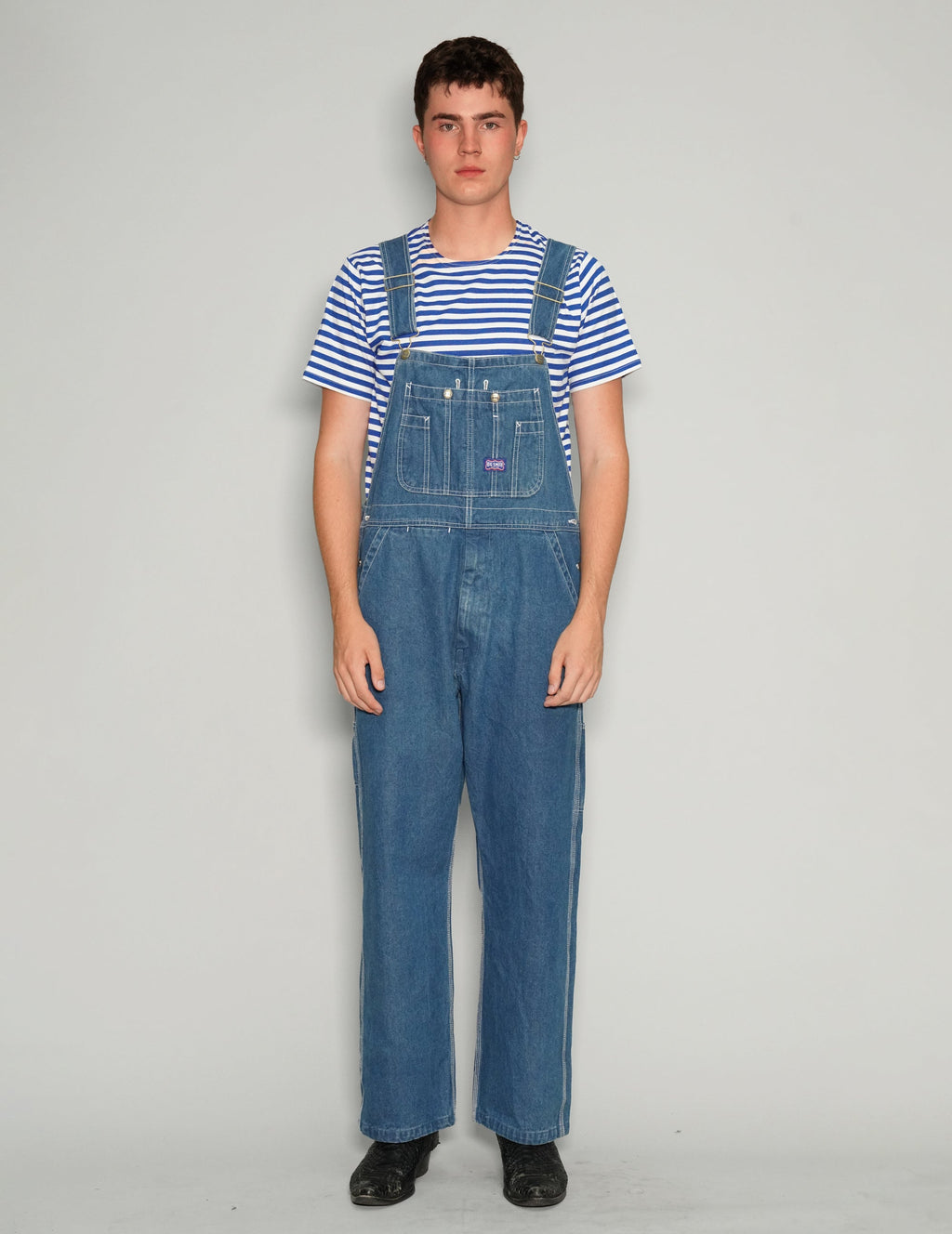 Vintage 80s Cotton Dungarees
