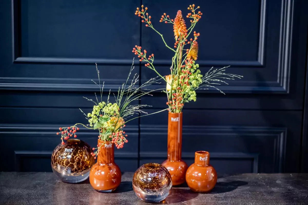 Ball Vase Kula in Bronze Gold