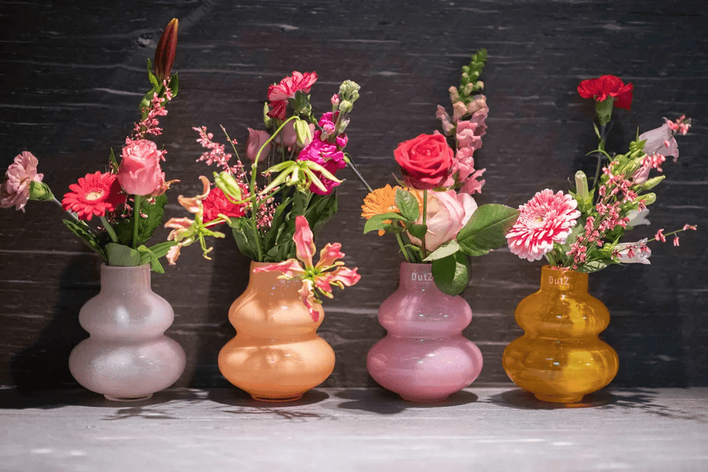 Skrzyszow Small Taupe Vase H16 D14 cm