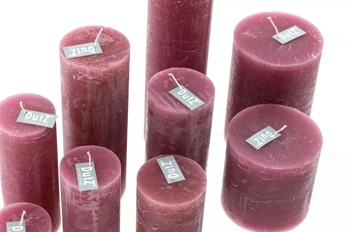 Luxury Rustic Candle in Fuchsia