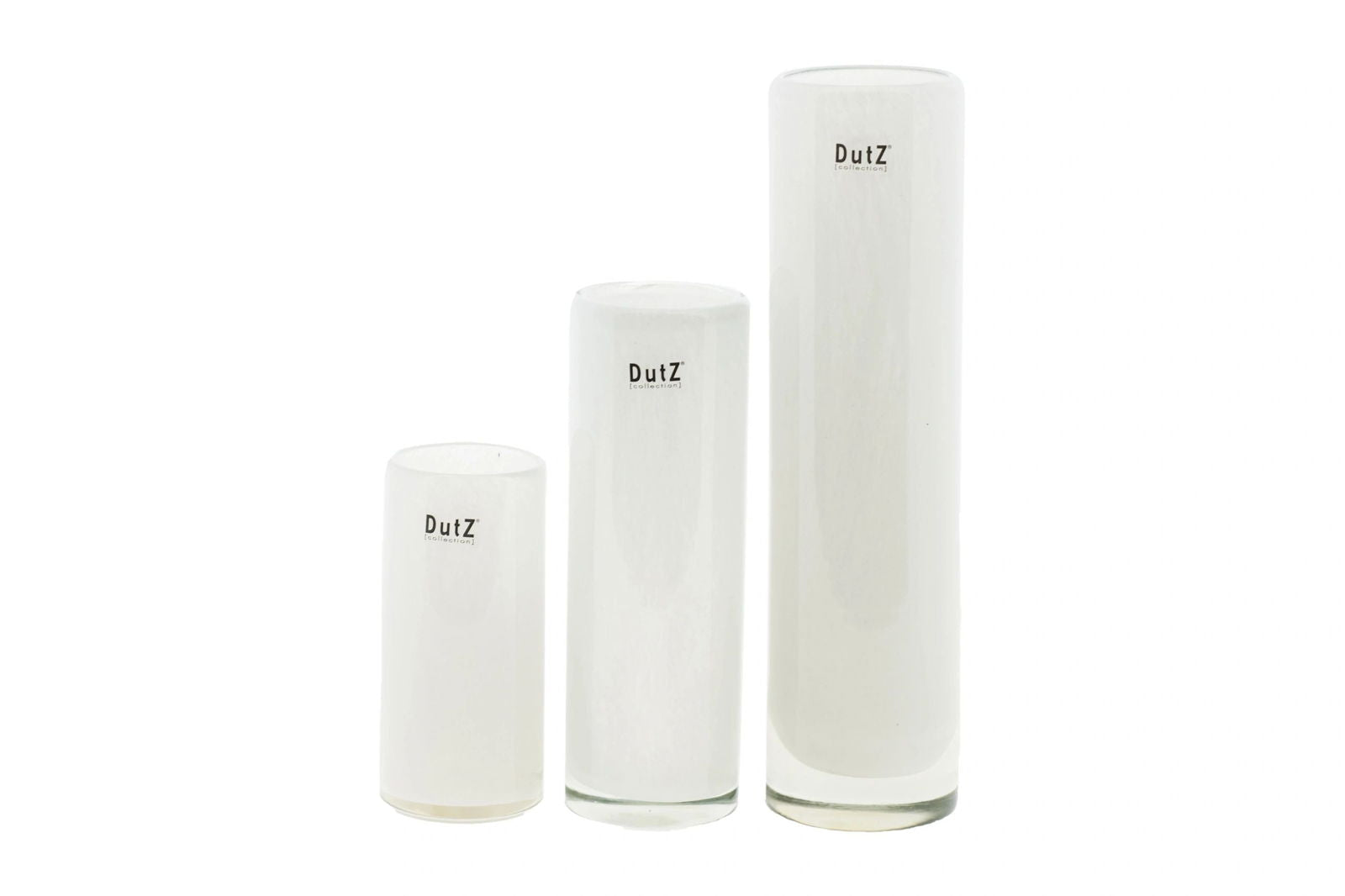 Cylinder Vase White 25cm