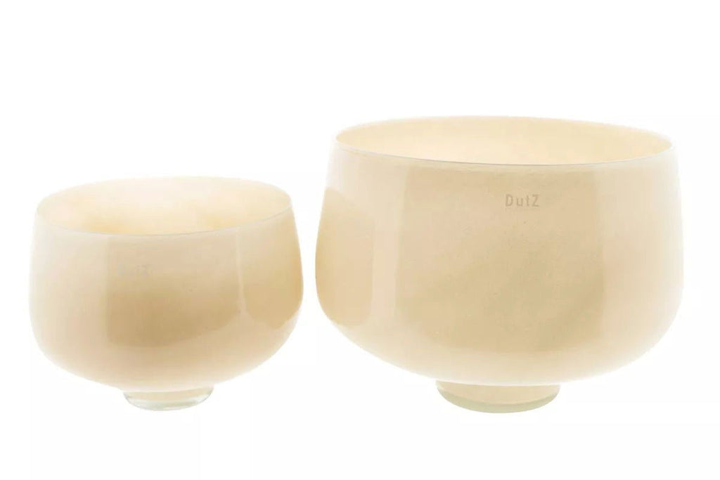 Beige Glass Bowl