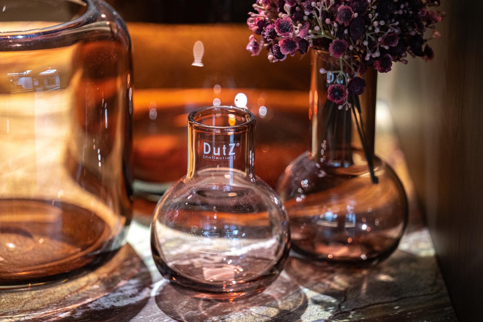 Mazurka Vase in Burgundy