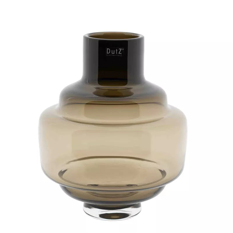 Smokey Brown Luxe Vase