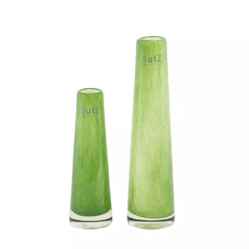 Jungle Green Solifleur Vase Mouthblown Glass