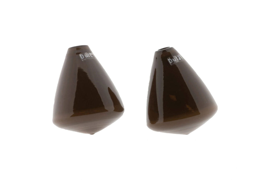 Tumbling Vase Brown H12 D10 cm