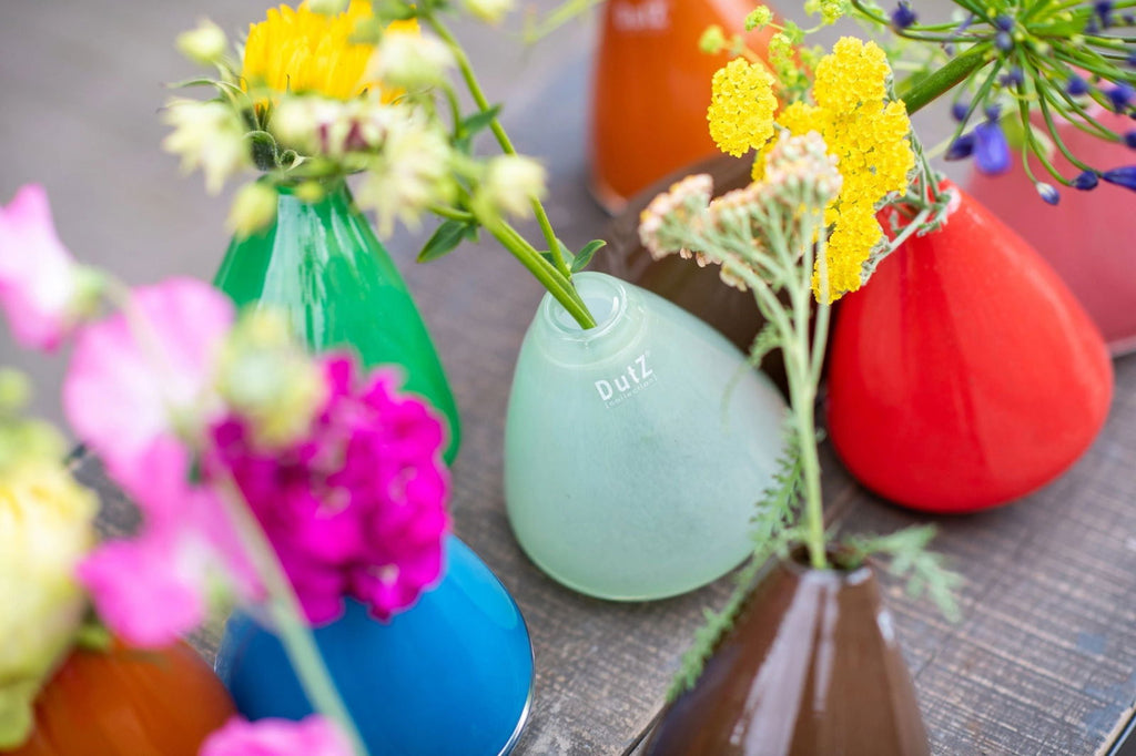 Tumbling Vase in Red, 12cm Height