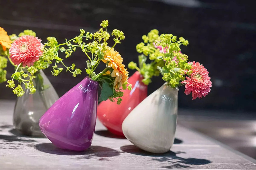 Tumbling Vase in Plum 12cm Height