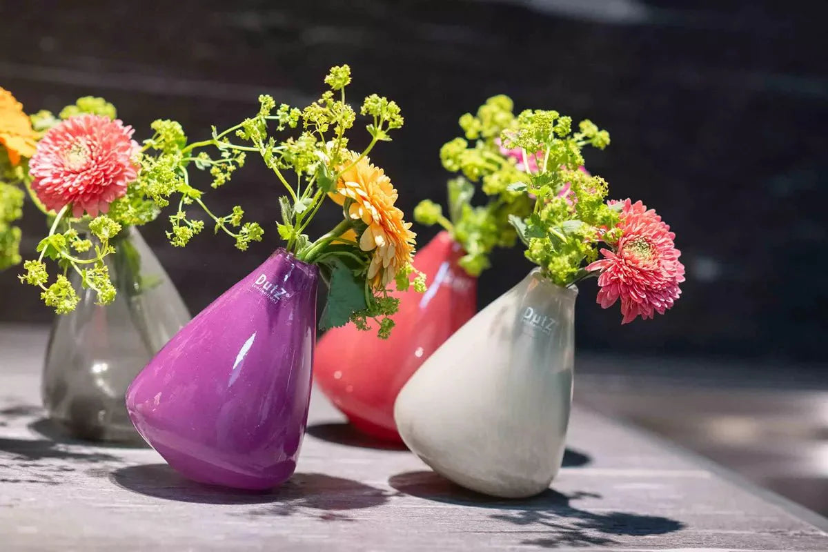 Tumbling Vase in Plum 12cm Height