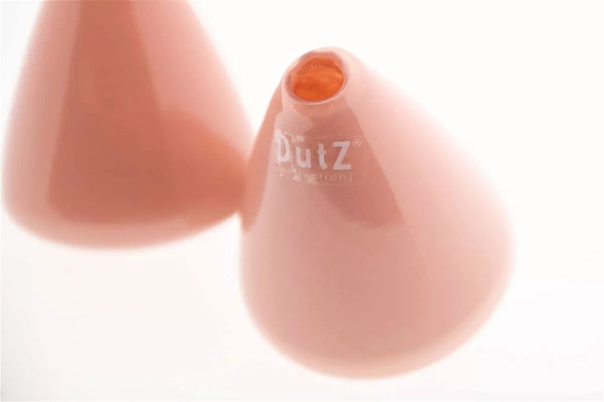 Tumbling Vase Apricot 12cm