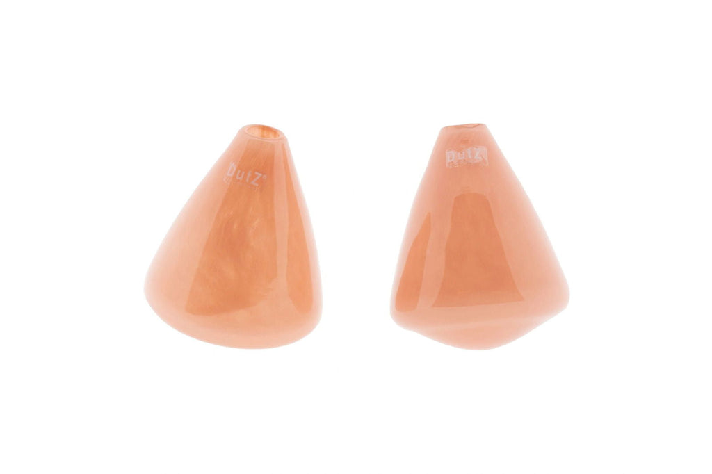 Tumbling Vase Apricot 12cm