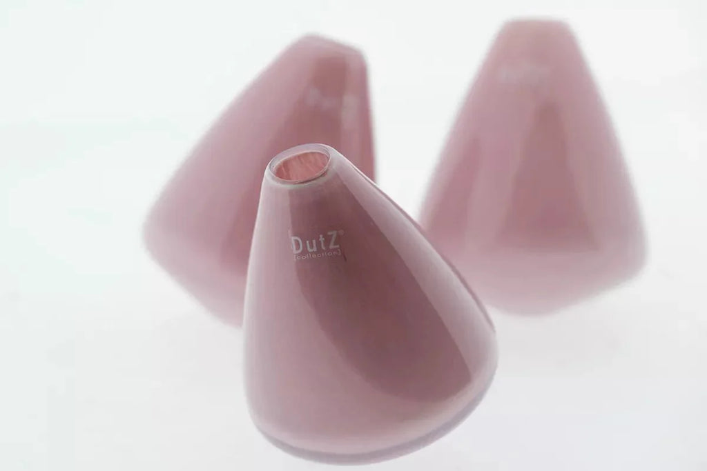 Tumbling Vase Rose H12 D10 cm