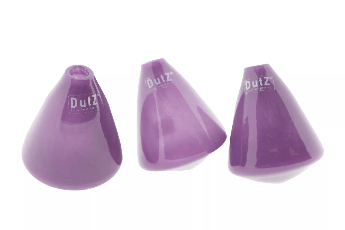 Tumbling Vase in Violet, 12cm Height