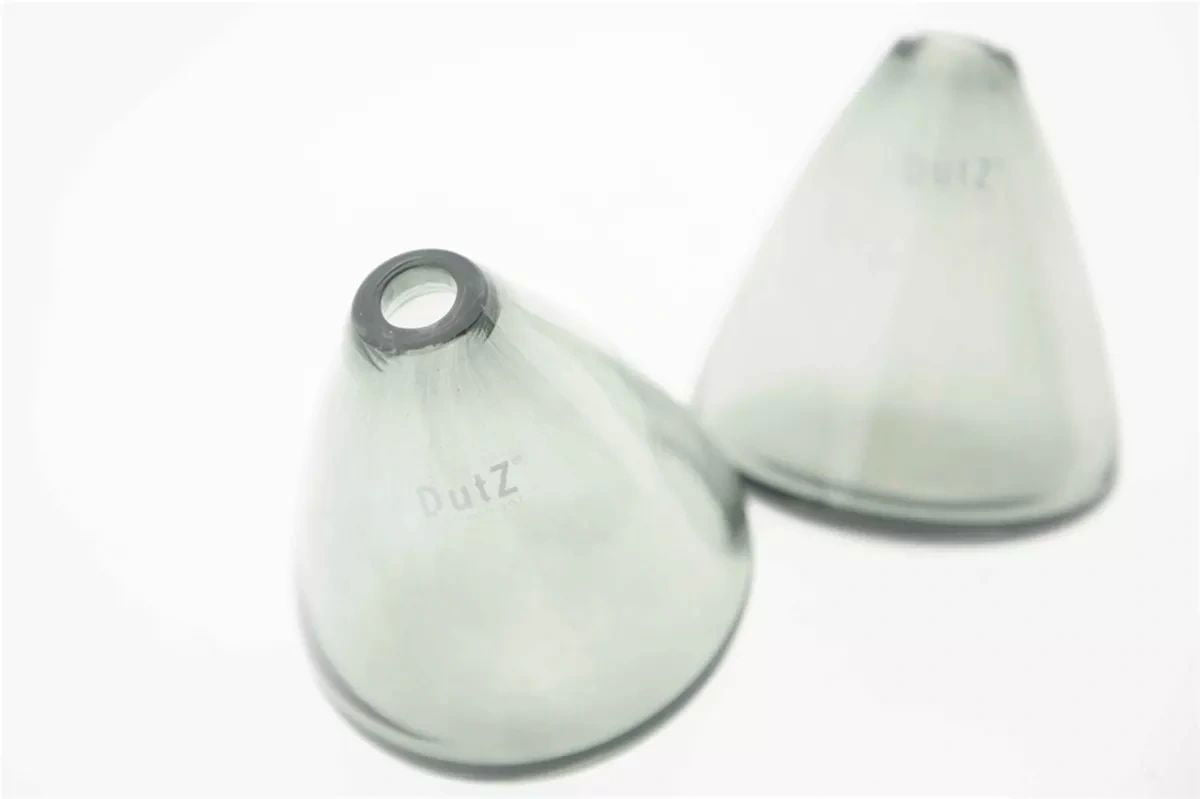 Tumbling Vase Smoke 12cm Height