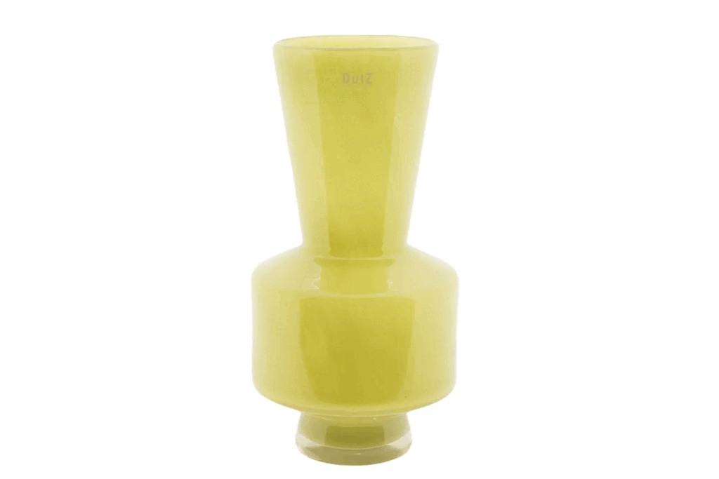 Glass Vase Chartreuse