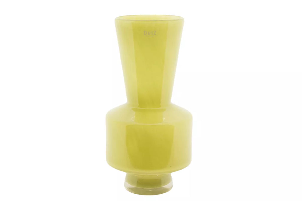 Glass Vase Chartreuse