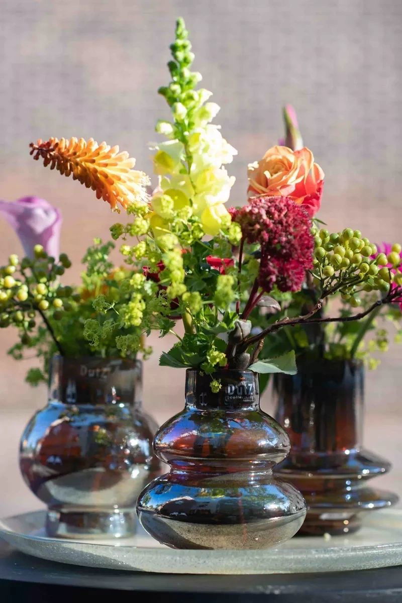 Ringo Gold Luster Vase H18 D16 cm