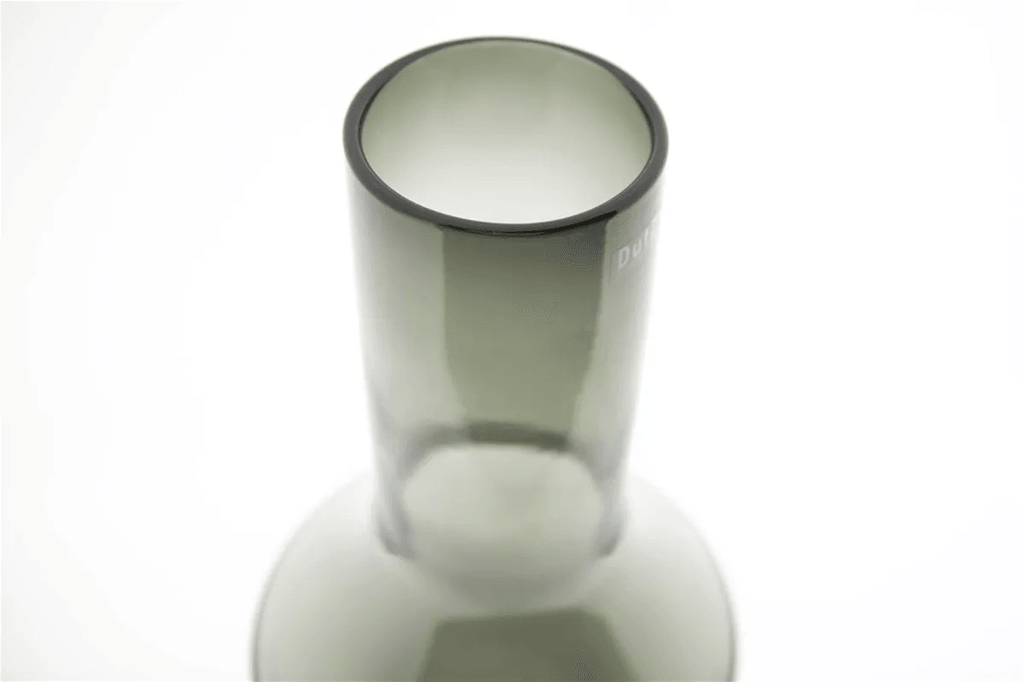 Marco Smoke Mouth Blown Glass Vase