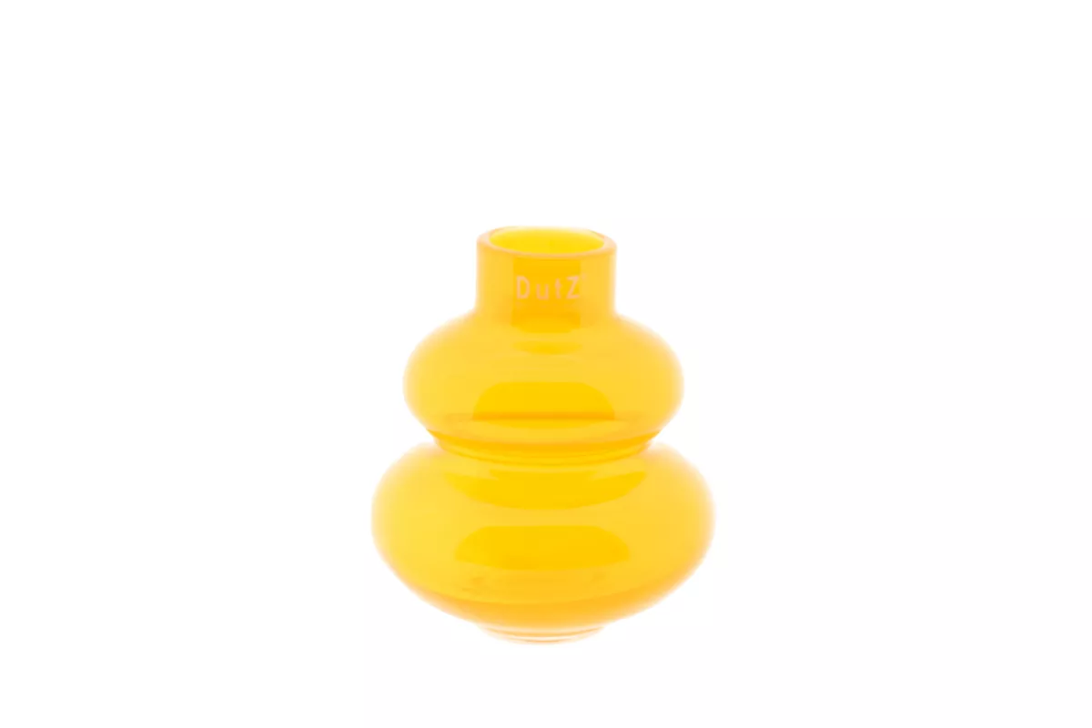 Skrzyszow Small Vase in Orange, 16cm Height