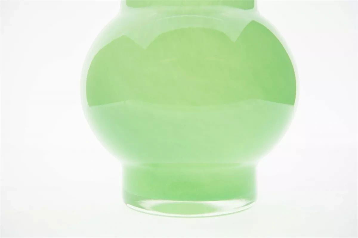 Rondo Small Vase in Grass Green 17cm Height