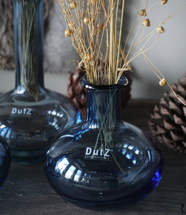 Manuela Vase Set of 6 Mouth Blown Glass