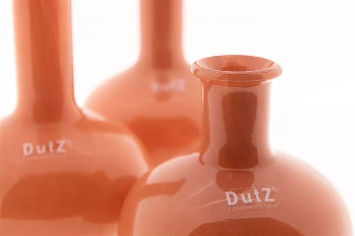 Manuela Vase Set of 6 Mouth Blown Glass