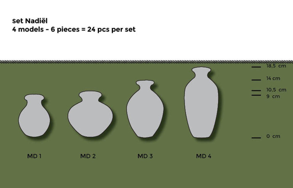 Forestfruits Mix Budvase Set 24 Piece