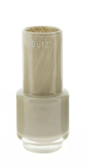 Rona Cylinder Vase in Taupe