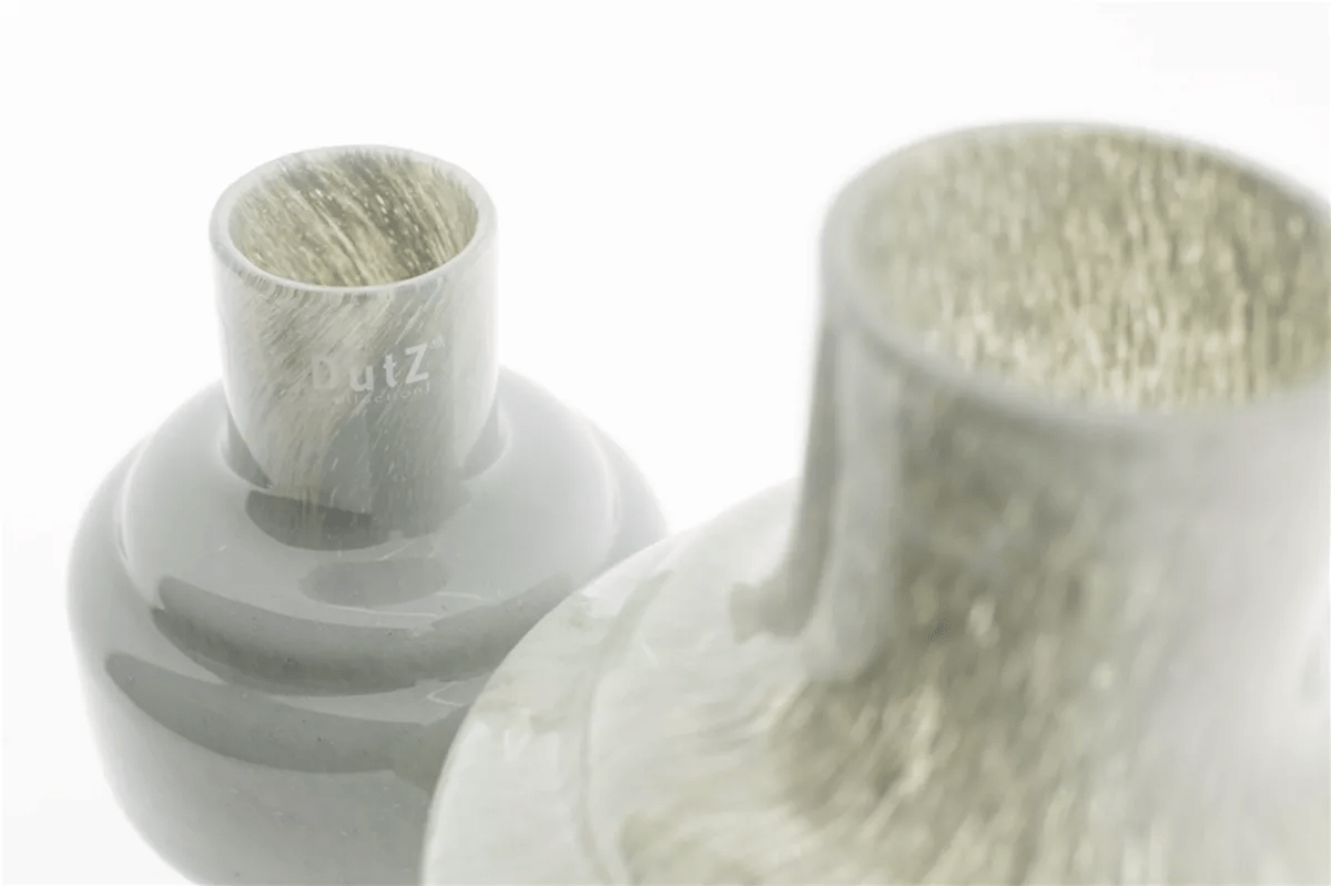 Small Mouth Blown Glass Vase