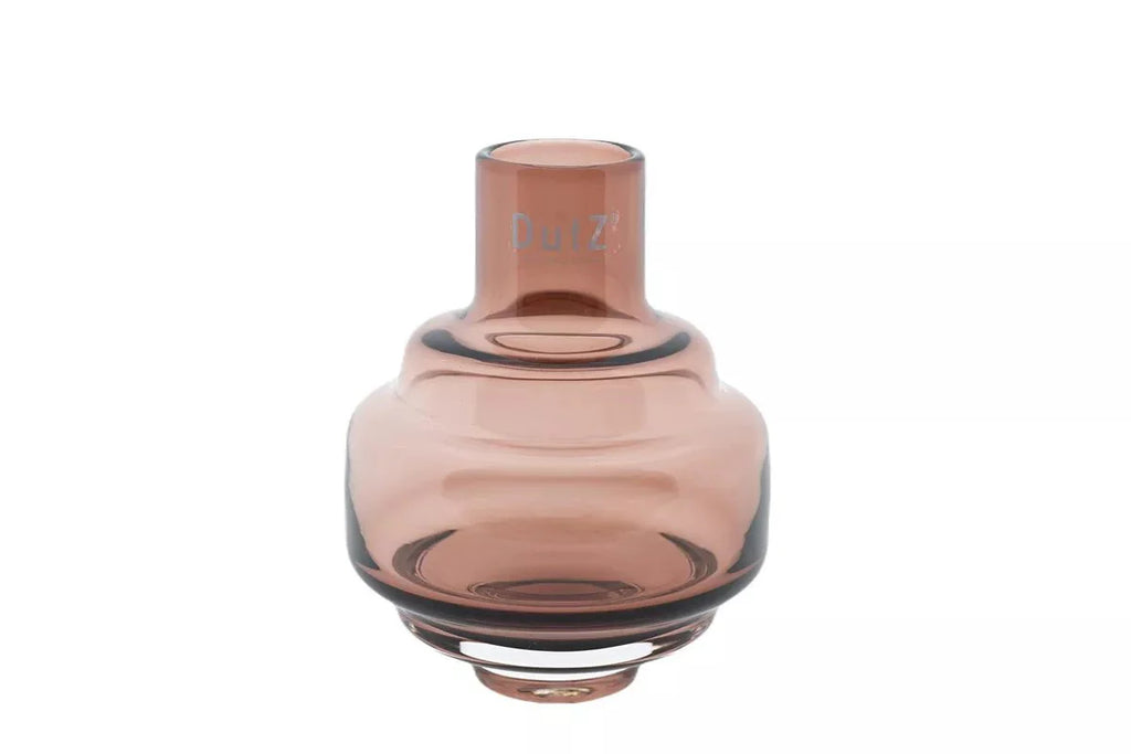 Small Mouth Blown Glass Vase