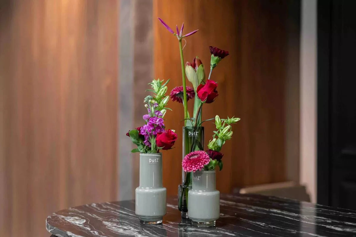 Rona Cylinder Vase in Taupe