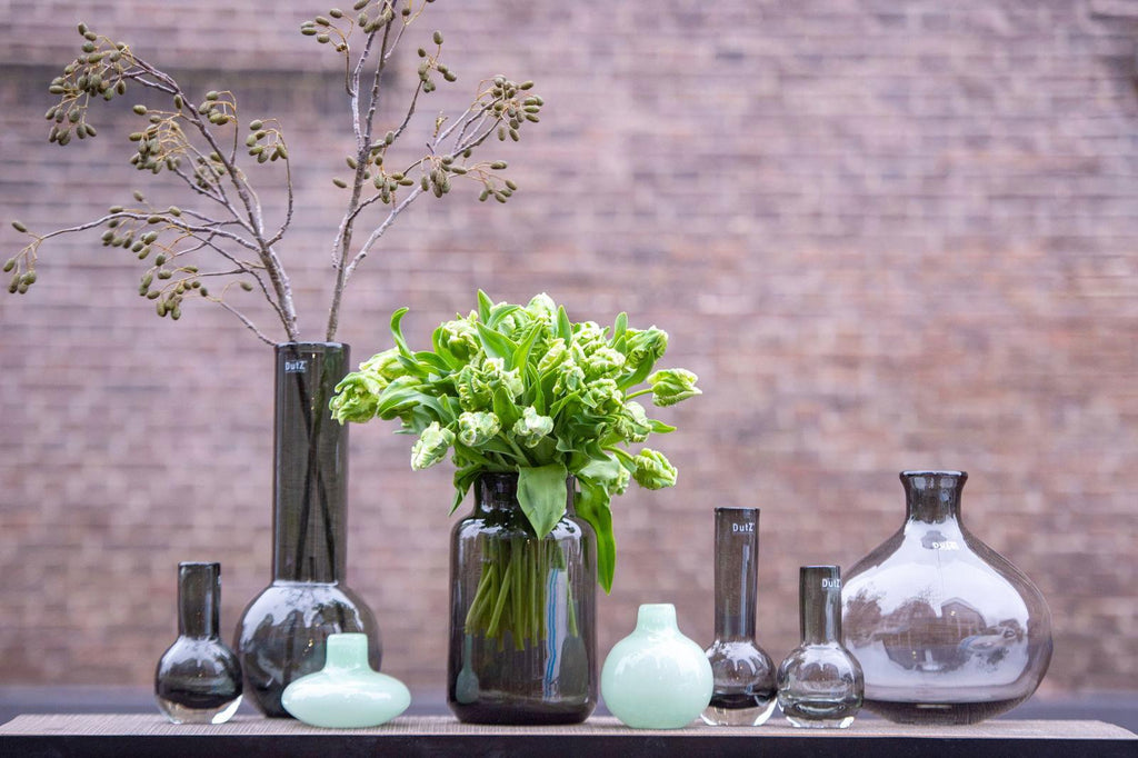 Nova Smoke Barrel Vase 30cm