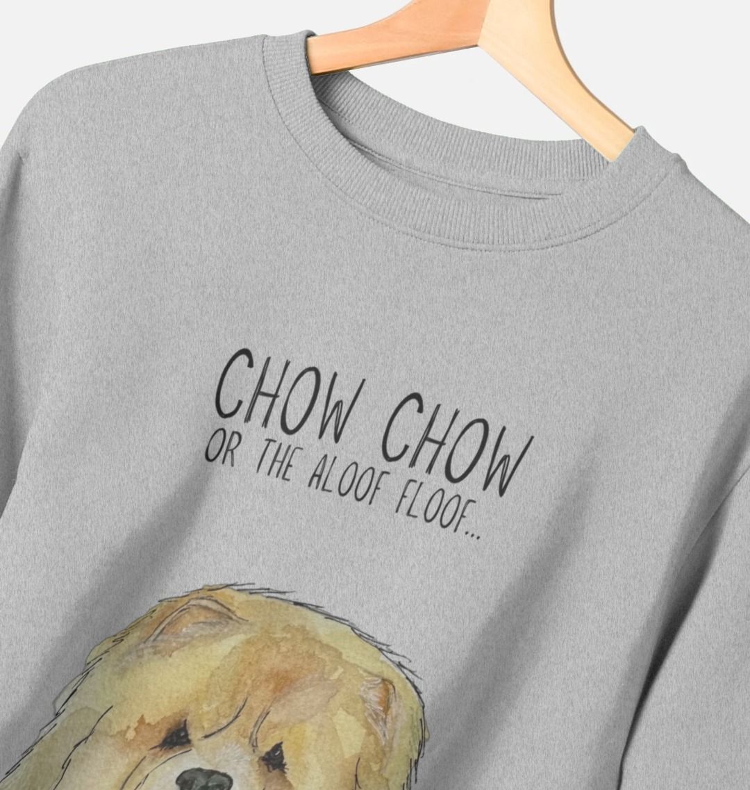 Fawn Chow Chow Aloof Floof Men's Crewneck Sweatshirt
