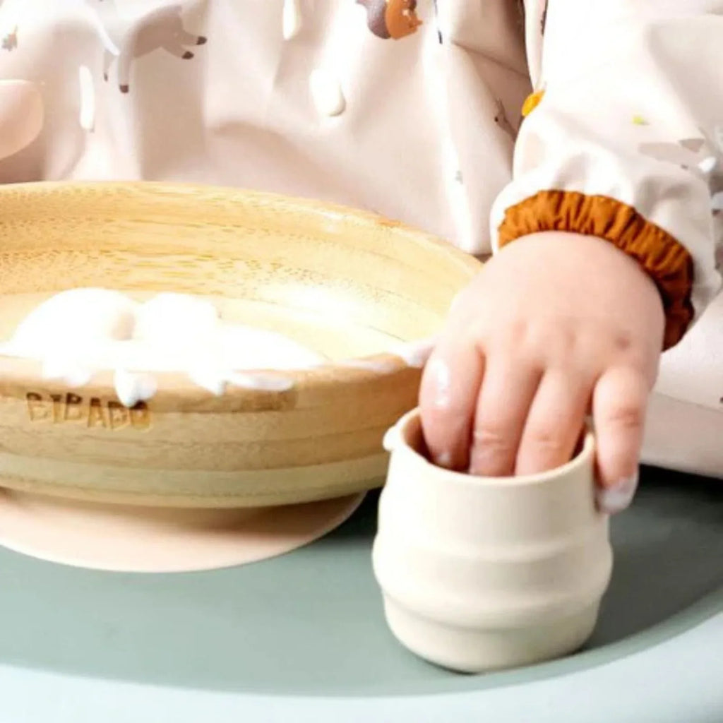 Sippit Silicone Open Training Cup 6 Months Pack of 2 Fawn