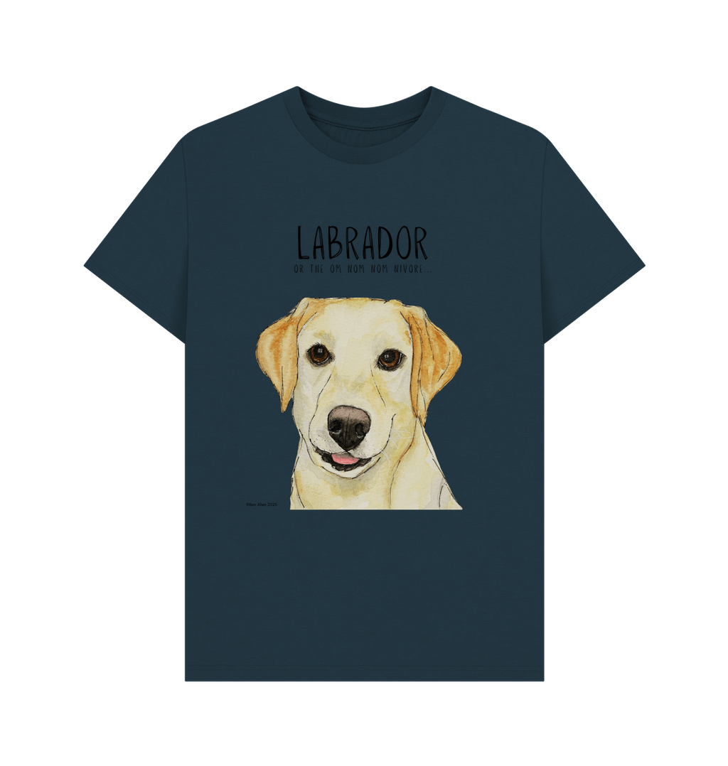 Yellow Labrador Snack Goals Men's Tee