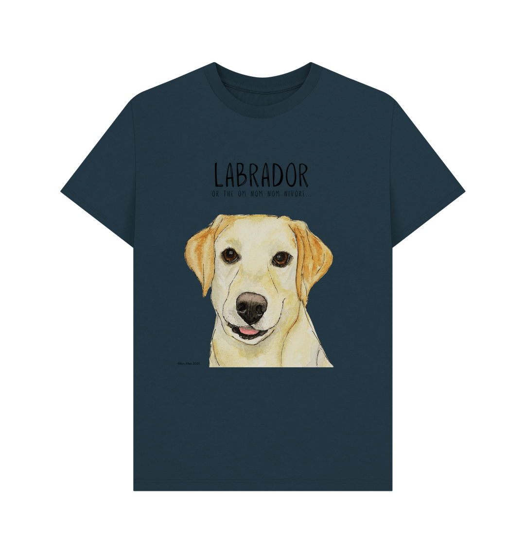 Yellow Labrador Snack Goals Men's Tee