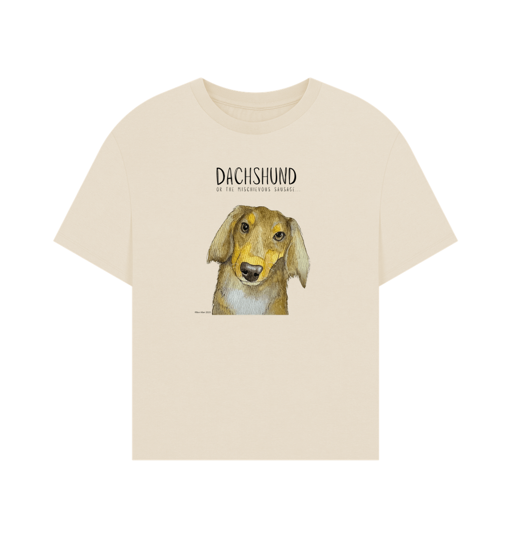 Long Haired Dachshund Women's Relaxed Fit T-Shirt