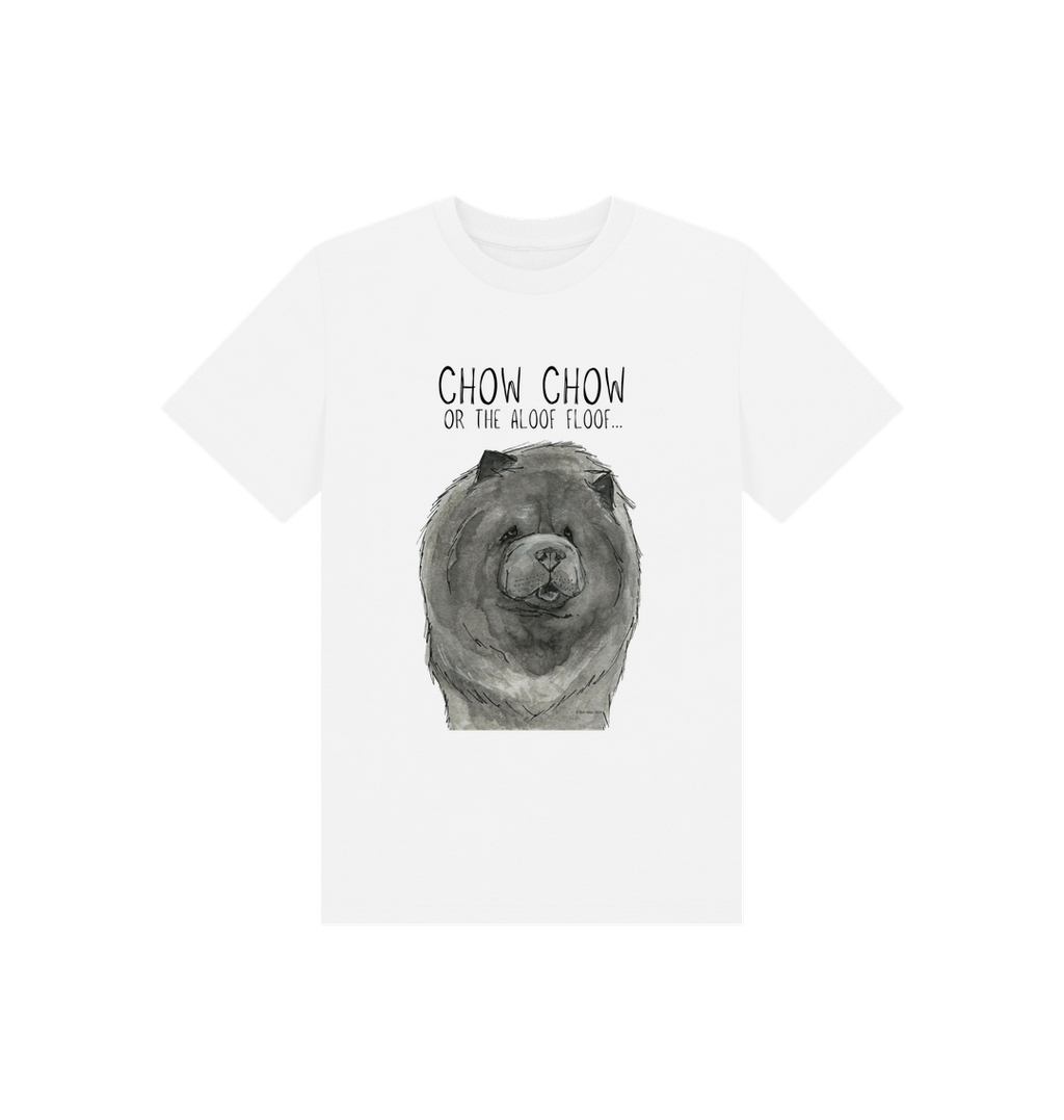 Blue Chow Chow Kids T-Shirt for Young Dog Lovers