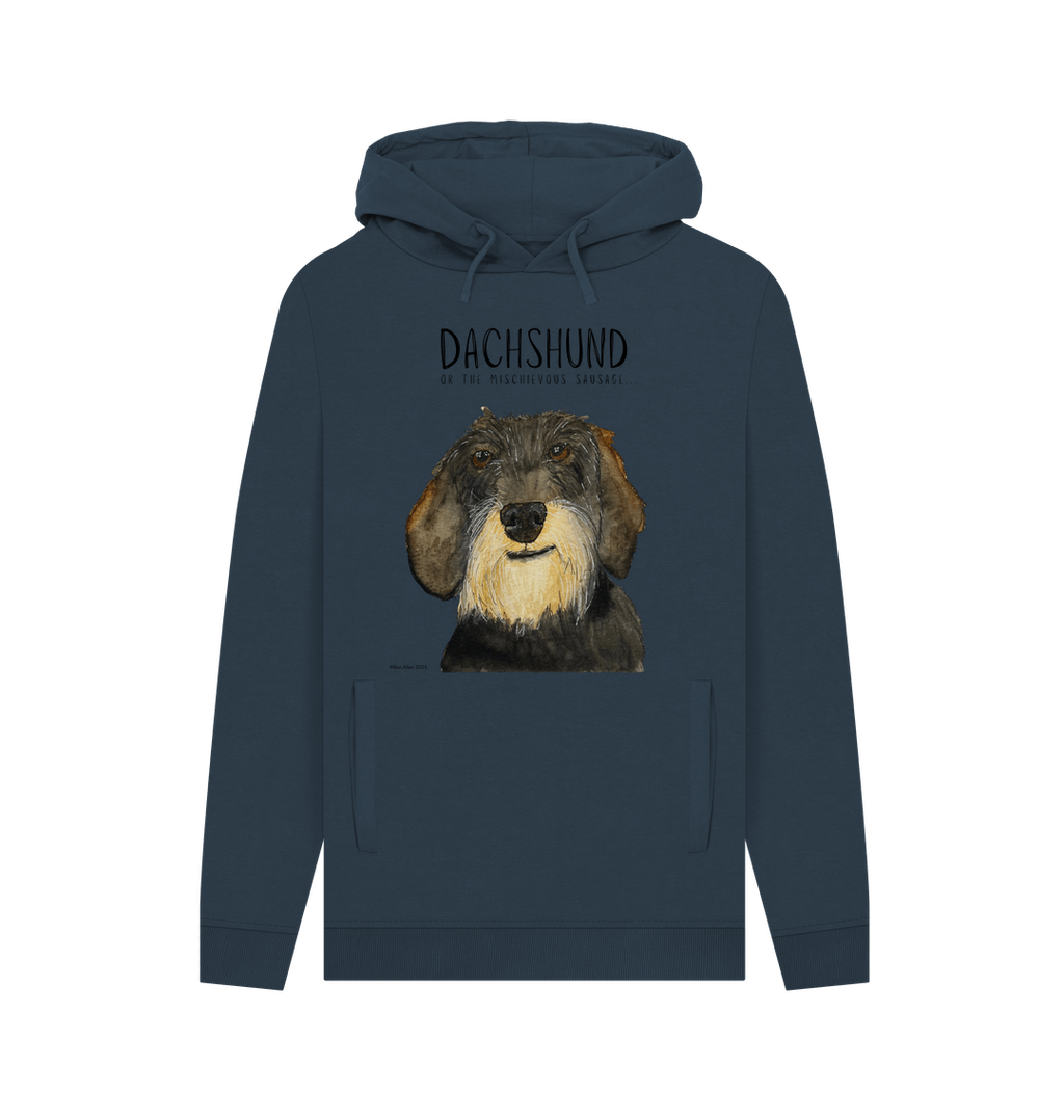 Wire Haired Dachshund Hoodie Small Legs Big Attitude