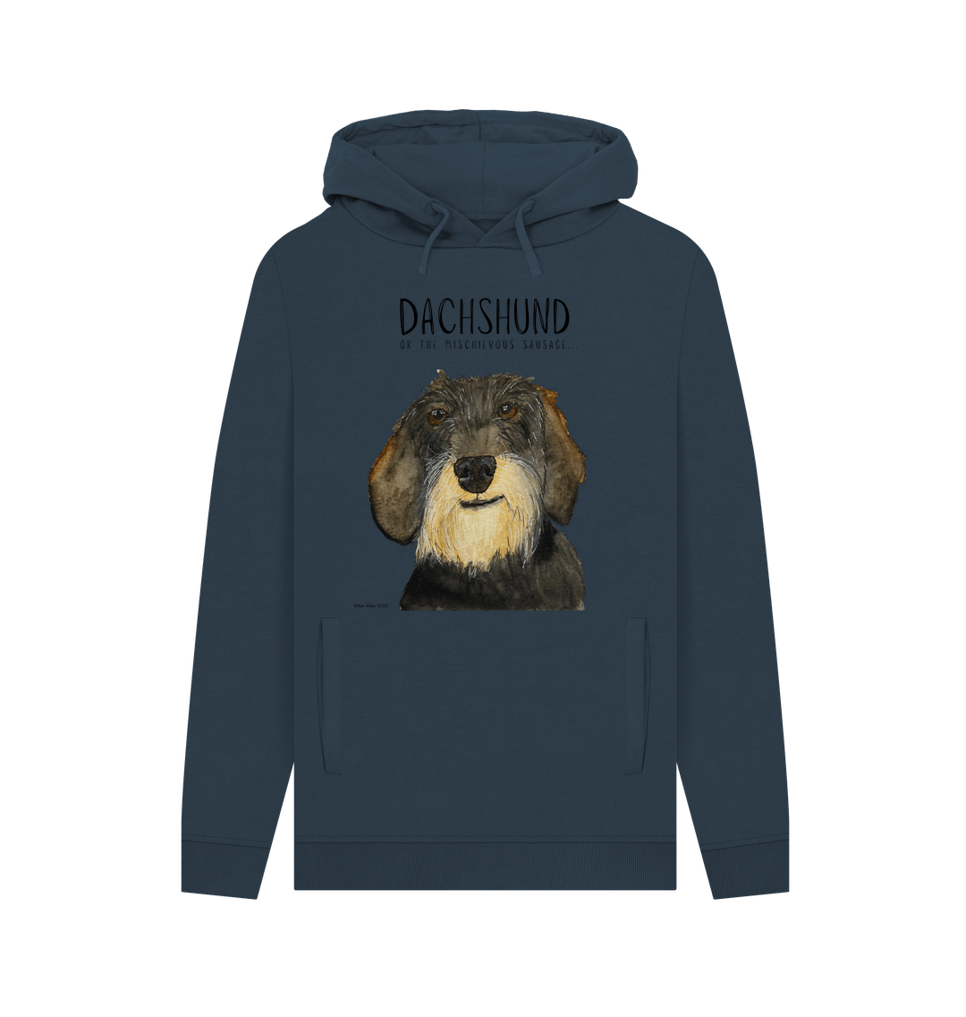 Wire Haired Dachshund Hoodie Small Legs Big Attitude