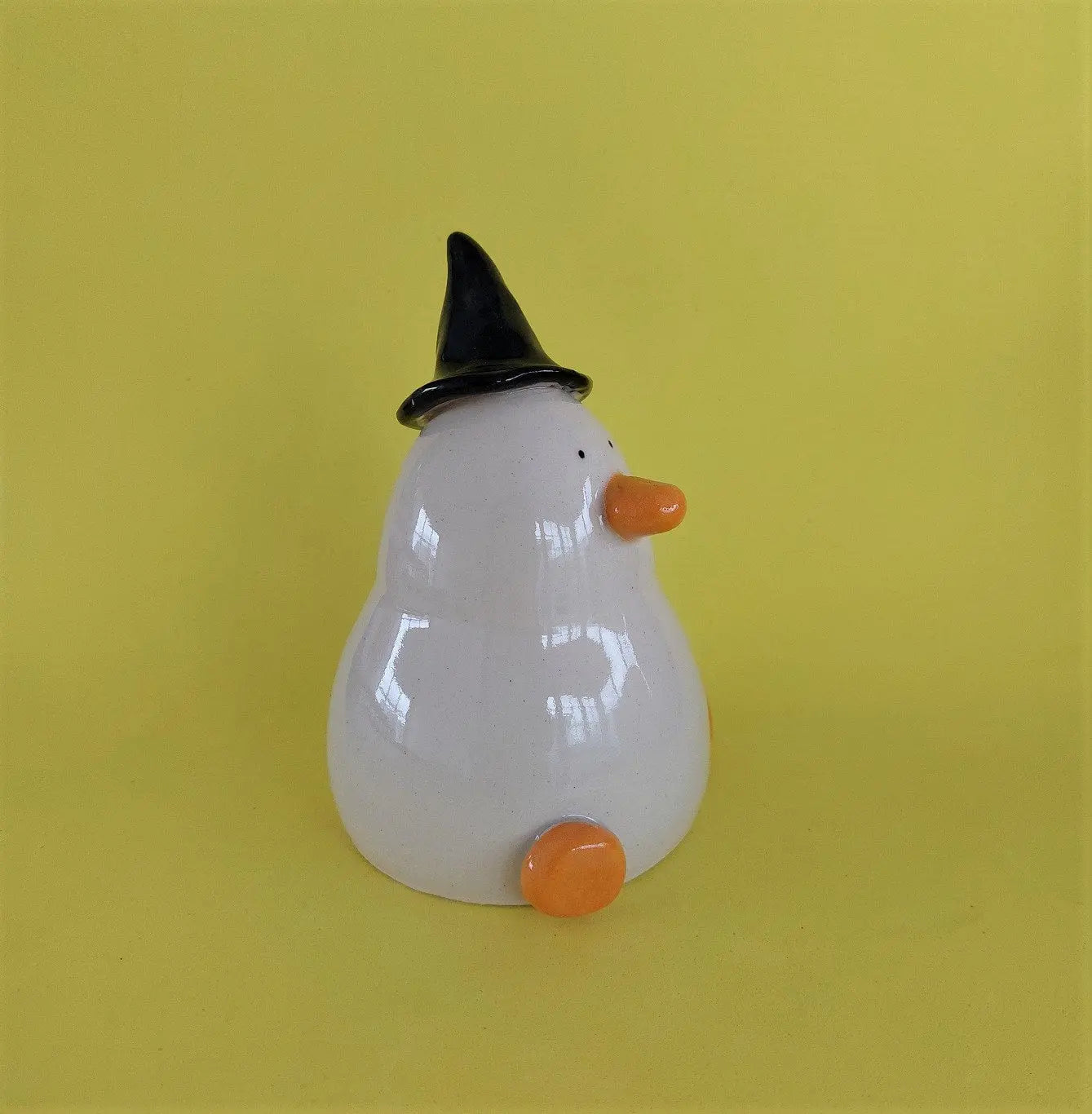 Mel with the Spell Witch Duck Ceramic Figurine