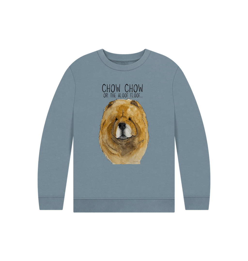 Red Chow Chow Kids Sweatshirt