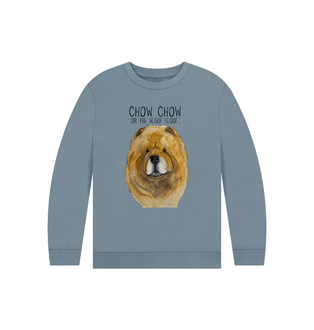Red Chow Chow Kids Sweatshirt