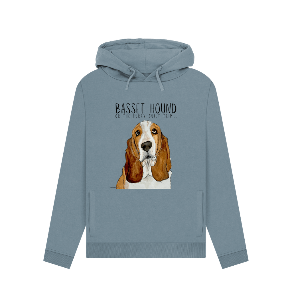 Basset Hound Women's Hoodie Cozy Guilt Trip