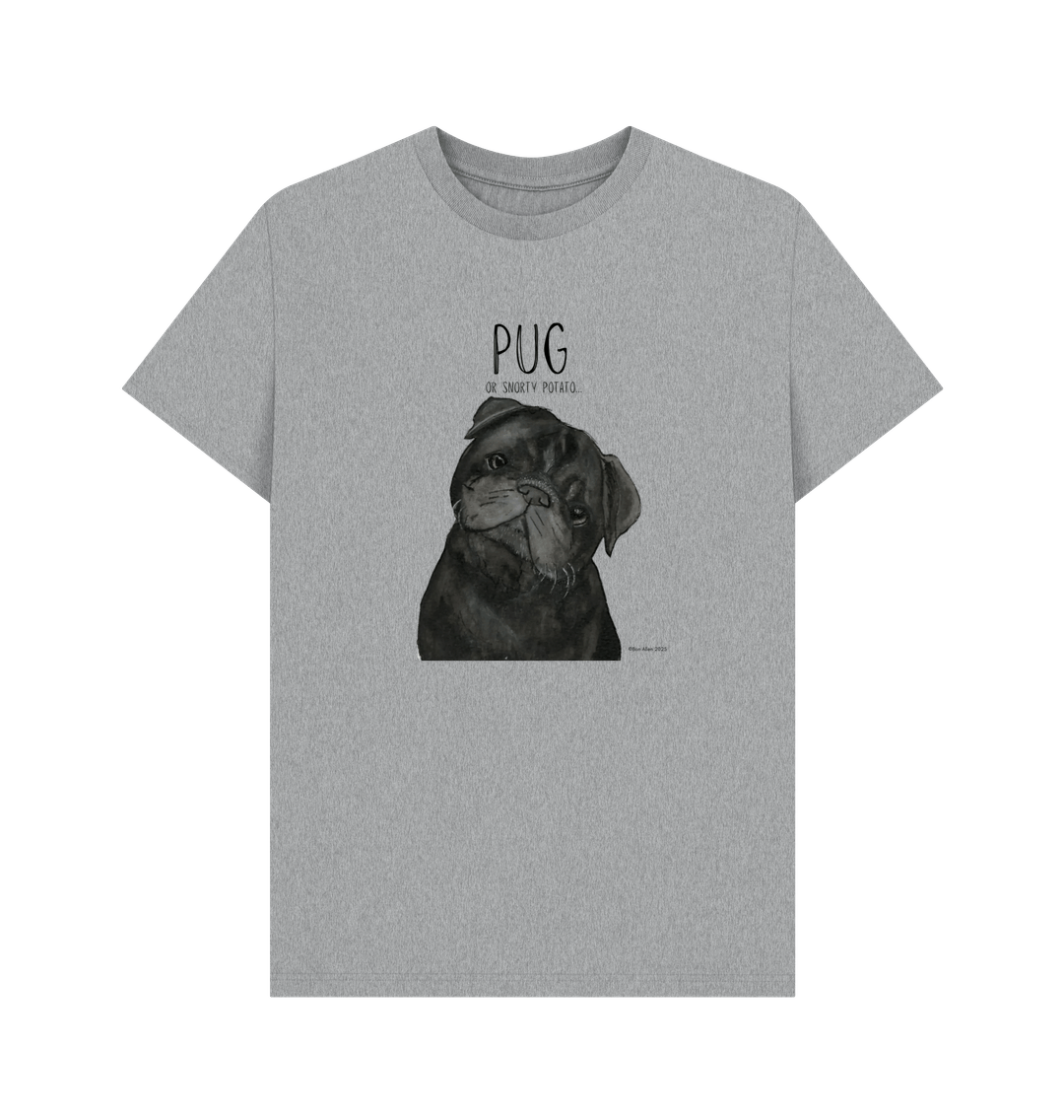 Snorty Potato Men's T-Shirt for Pug Lovers