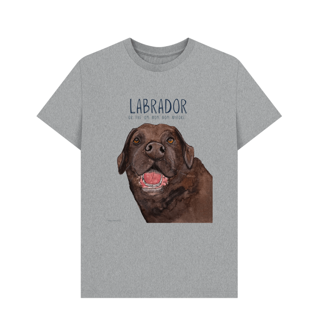 Chocolate Labrador Snack Goals Men's T-Shirt