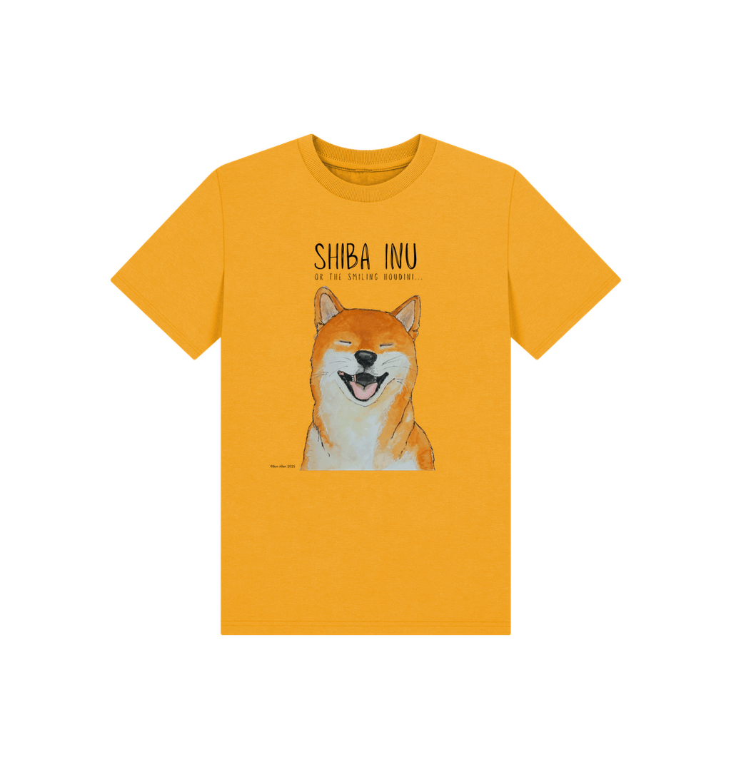 Tiny Human Big Shiba Energy Kids Tee