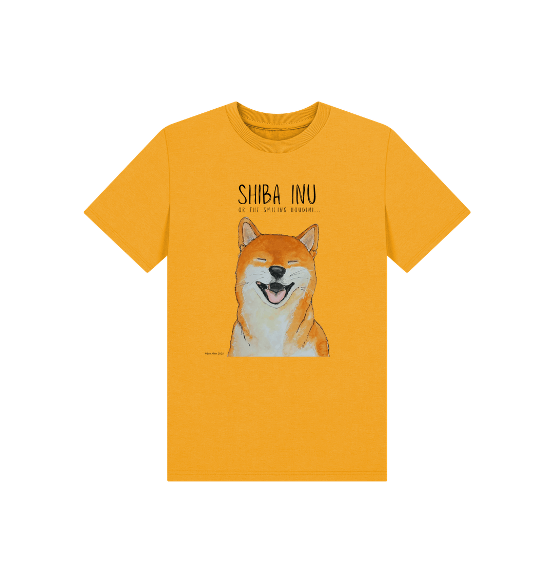 Tiny Human Big Shiba Energy Kids Tee