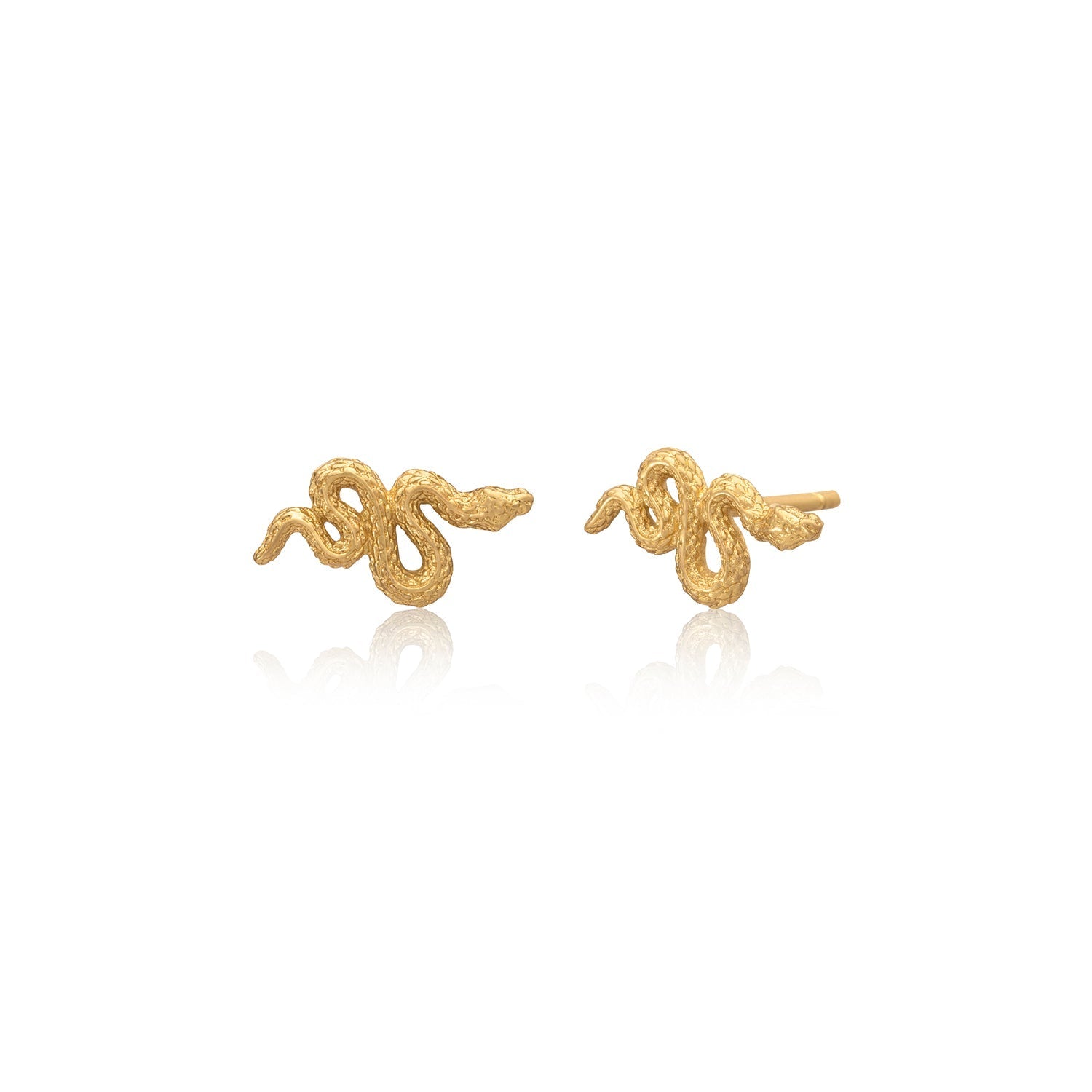 Medusa Mini Snake Stud Earrings